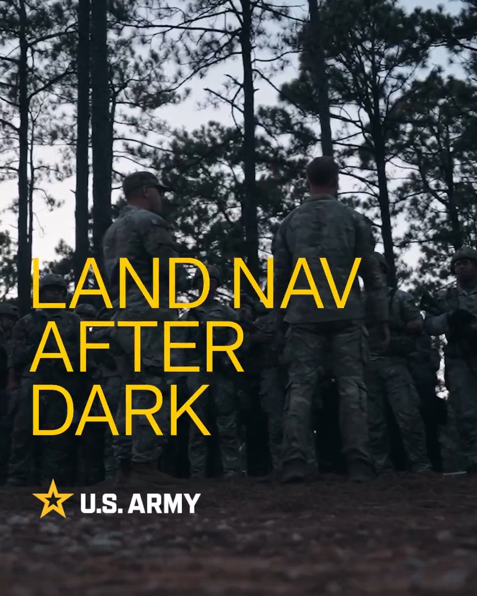 We own the night. Paratroopers assigned to the 82nd Airborne Division conduct night land navigation for the Expert Soldier, Infantryman, and Field Medical Badge's (E3B), at Fort Bragg, North Carolina. 🎥 Sgt. Aiden O'Marra, 49th Public Affairs Detachment