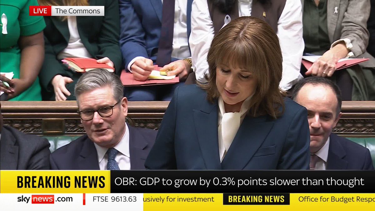 "Unfortunately, the only things getting bigger under his approach would be the deficit and the rate of inflation." Chancellor jabs at Green Party leader Zack Polanski, a former hypnotherapist. 📺 Sky 501 and YouTube