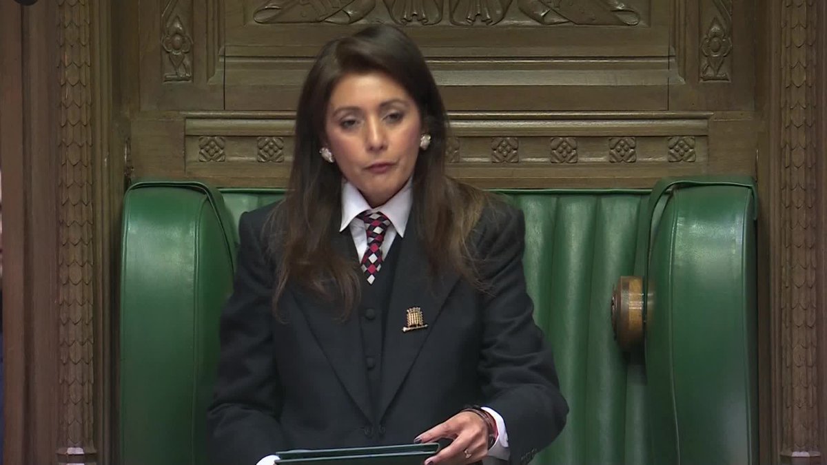 "I expected better" Deputy Commons Speaker Nusrat Ghani attacks the number of UK budget leaks — including the OBR's accidental release of Rachel Reeves' plans