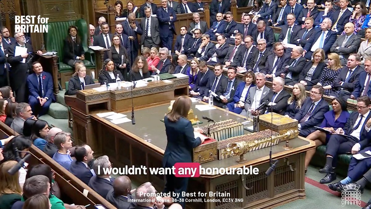 🚨 BREXIT BUDGET 🚨 "We've got almost £400 million back from dodgy pandemic spending and contracts." "Tory contracts, handed out by Tory ministers to Tory peers and Tory donors. Well, that money belongs in our schools and in our hospitals."