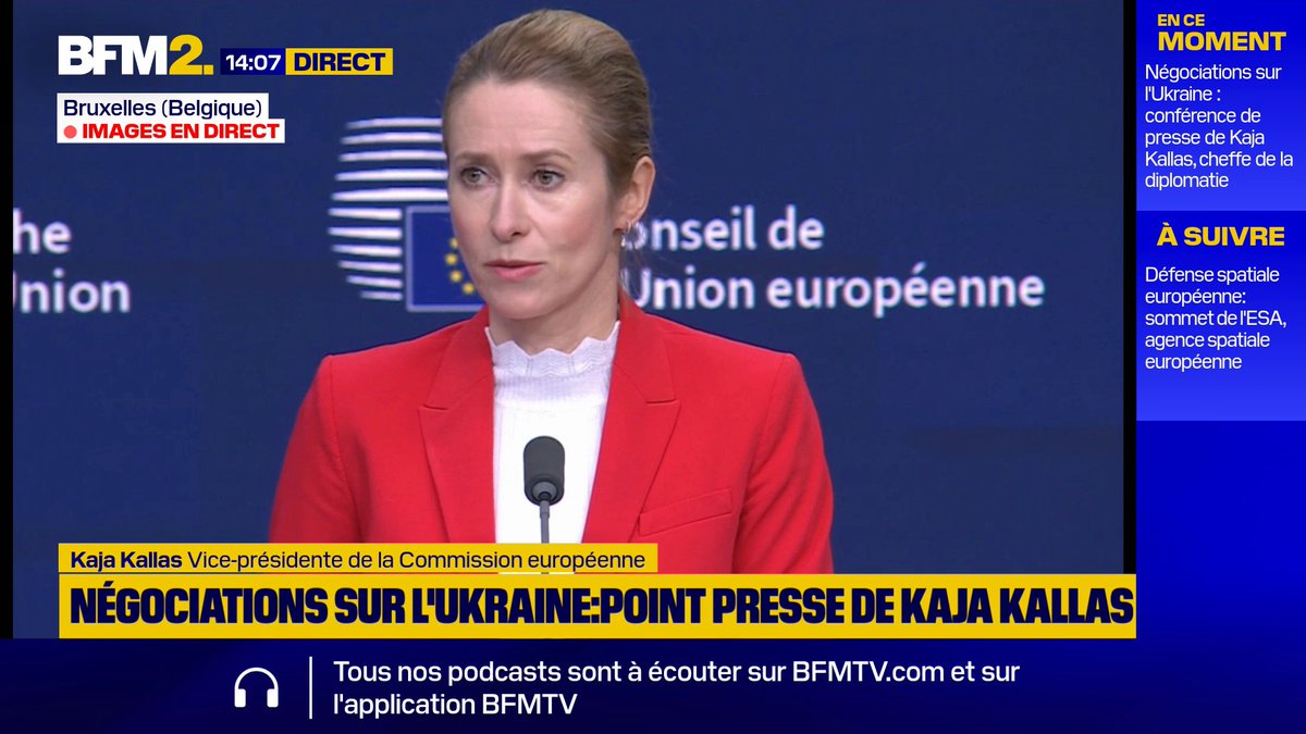 💬"Au cours des 100 dernières années, la Russie a attaqué plus de 19 pays" Ukraine : l’UE veut obtenir des "concessions" de la Russie pour "qu’elle mette fin pour de bon à son agression et ne tente pas de changer des frontières par la force" #BFM2