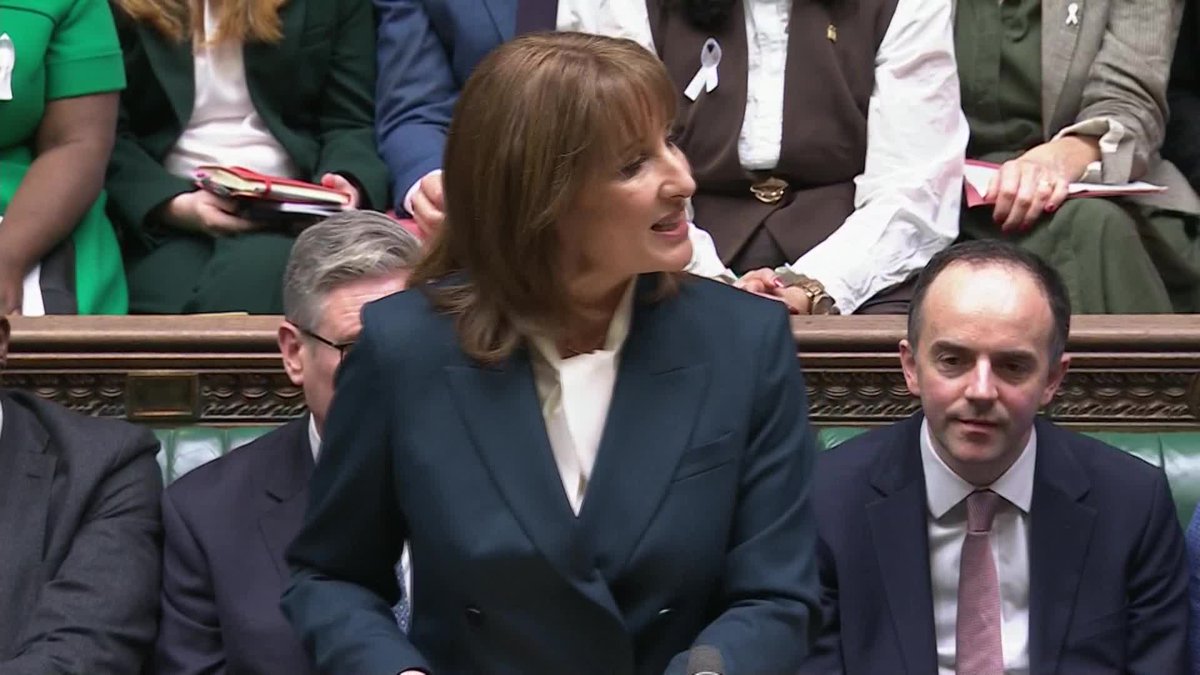 UK Chancellor Rachel Reeves attacks Nigel Farage's Reform, saying his party's economic plan is a "recipe for devastating damage" Latest: