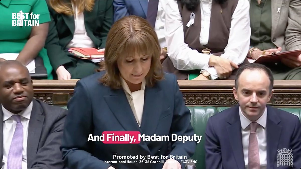 🚨 BREXIT BUDGET🚨 "And Finally, Madam Deputy speaker, we are ramping up sanctions on Russia and we are freezing known Russian assets." "But let me be clear. I don't actually mean the Honourable Member for Clacton."
