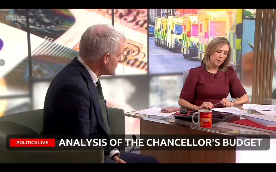 Vicki Young: Have you spoken to Farage about the allegations of racism that he's faced? Danny Kruger(Reform MP): "Only to express my sympathy... It's clearly politically motivated... people who worry about racism, should worry if Farage doesn't get into No.10." #PoliticsLive