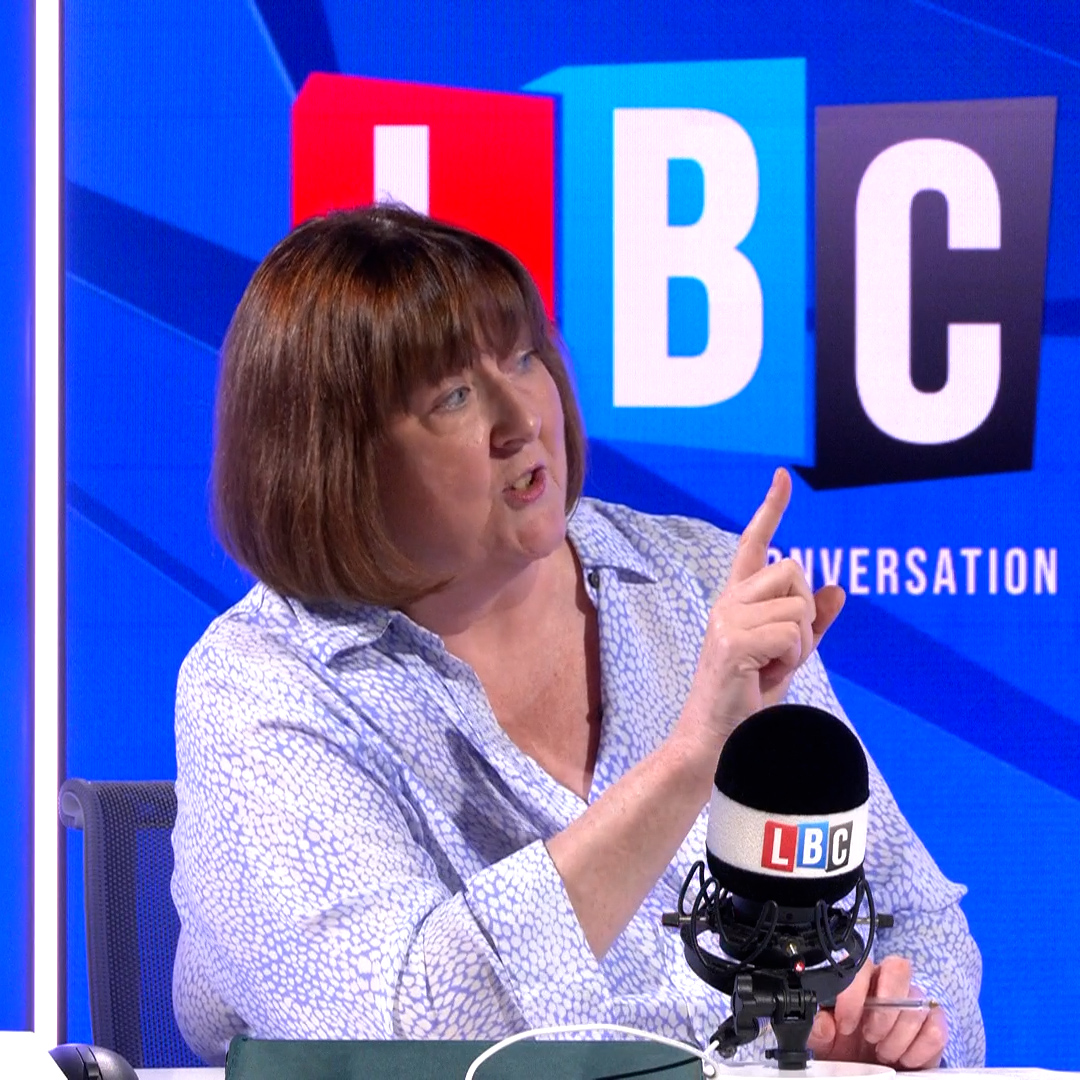 ‘Is Nigel Farage a Russian asset?’ ‘Are you seriously asking me that?’ Shelagh Fogarty refuses to back down while questioning Reform’s Zia Yusuf.