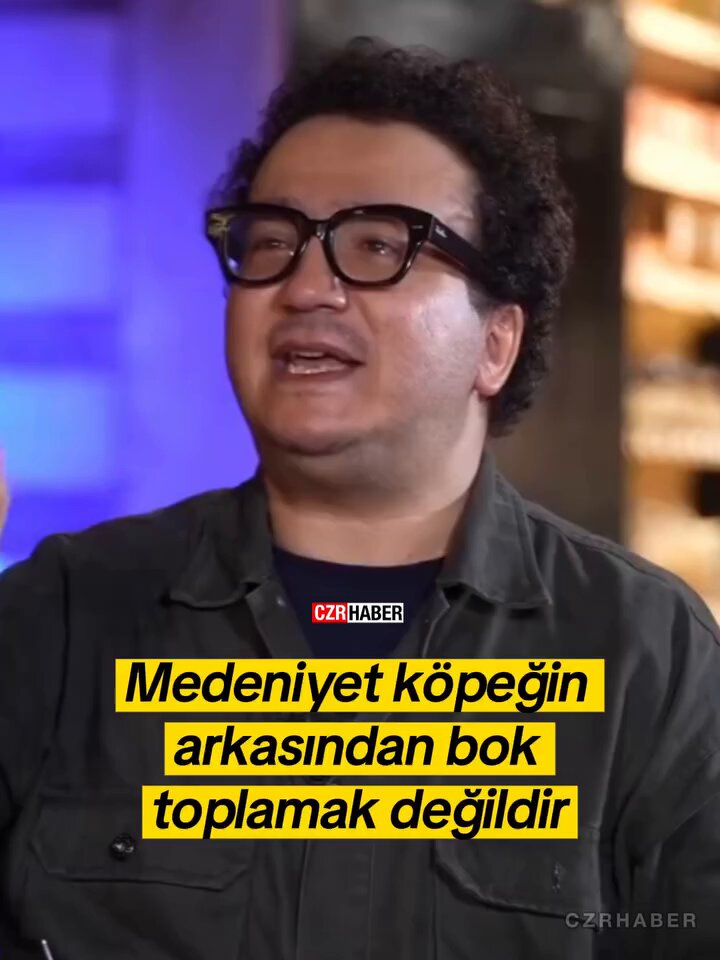 Oytun Erbaş: ' Medeniyet Köpeğin arkasından bok toplamak değildir..