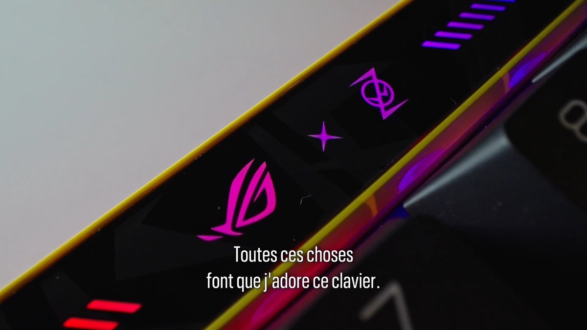 Talking about my career with ROG Global and how my keyboard was created. I really enjoyed working together and I'm proud of what we achieved!