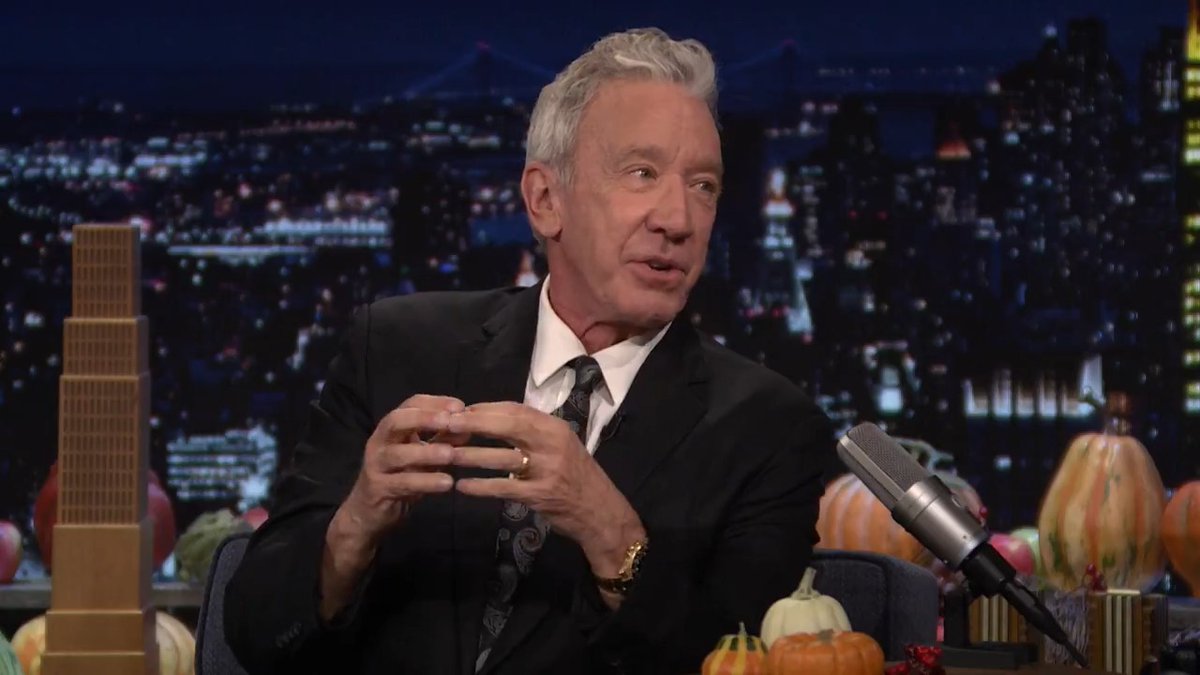 Tim Allen reacts to his Home Improvement grunt becoming a viral meme from someone’s Hinge profile 😭 #FallonTonight