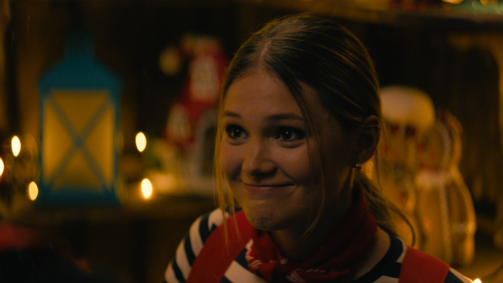 Olivia Holt and Connor Swindells are partners in holiday rom-com crime in JINGLE BELL HEIST. Now playing.
