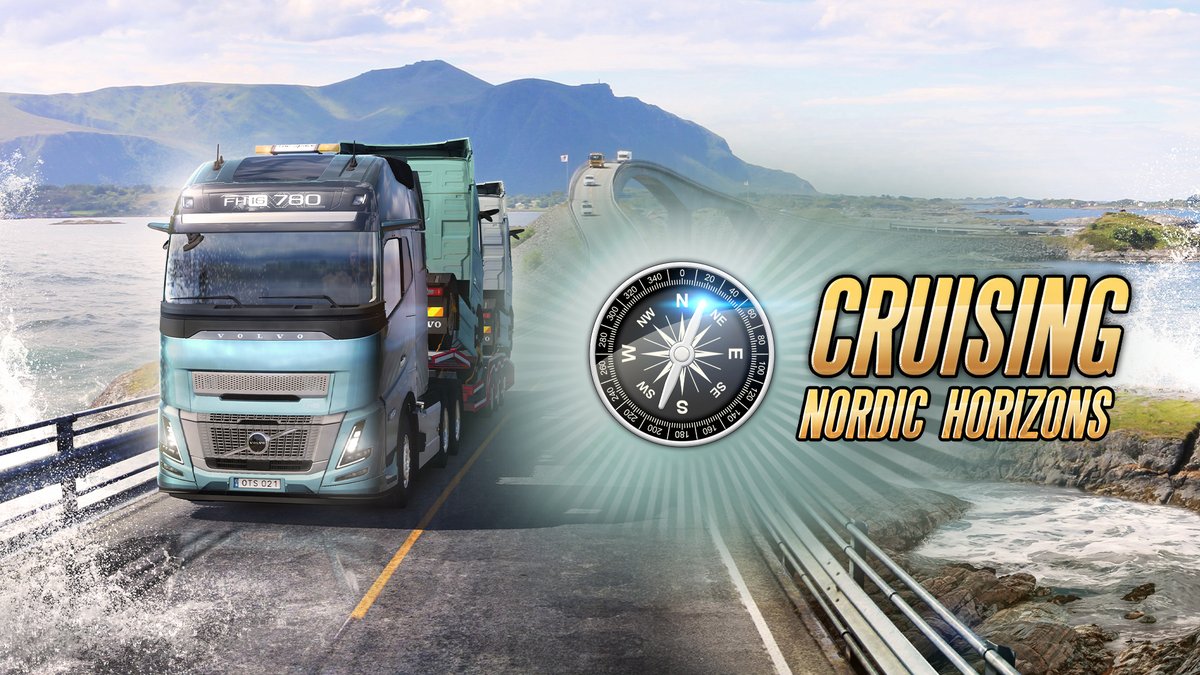 The Nordic Horizons DLC is coming to Euro Truck Simulator 2 tomorrow! 😍🗻 Join us this Thursday, Nov 27, as we celebrate the launch of the newest map expansion with our World of Trucks event: #CruisingNordicHorizons! 🚛💨 Read more at 👇