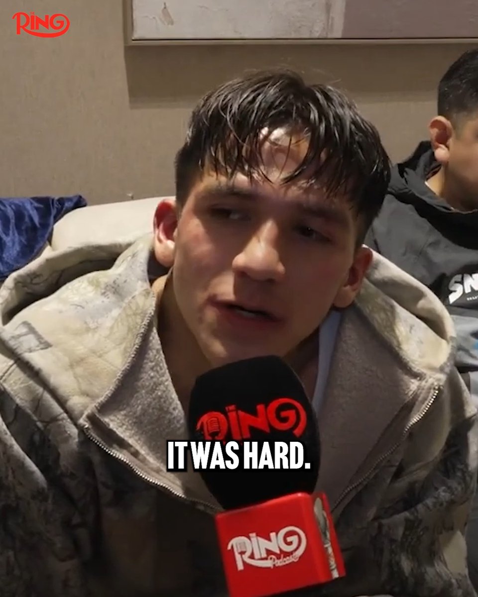 Jesse ‘Bam’ Rodriguez opens up to The Ring about missing the birth of his son as he unified the Ring, WBA, WBC and WBO super-flyweight world titles against Fernando Martinez at The Ring IV ❤️