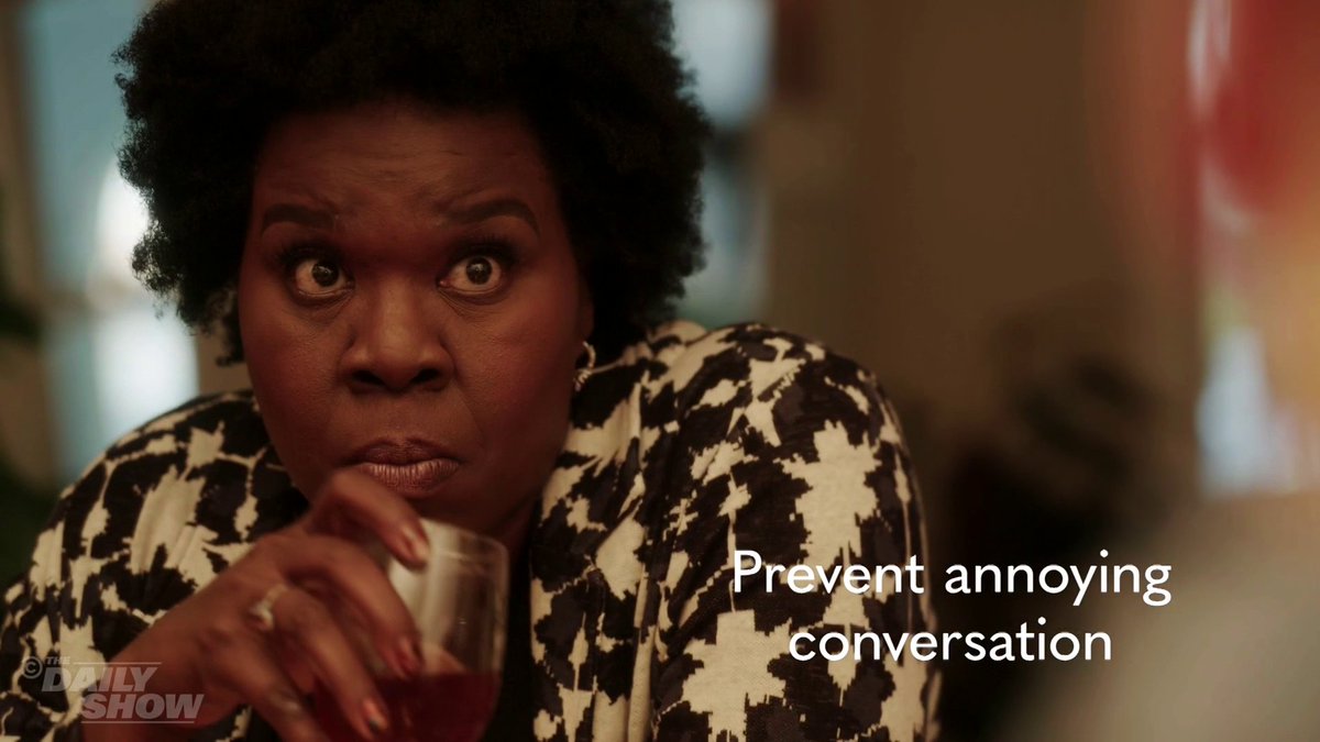 Talking to your family at Thanksgiving is hard. Let Leslie Jones (Leslie Jones 🦋) handle it