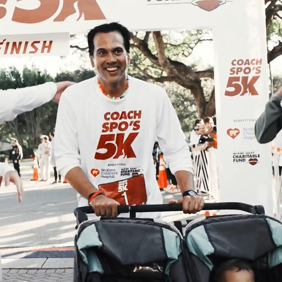 Run, walk or jog alongside Coach Spo for a great cause! Register now, we'll see you December 7 ➡️