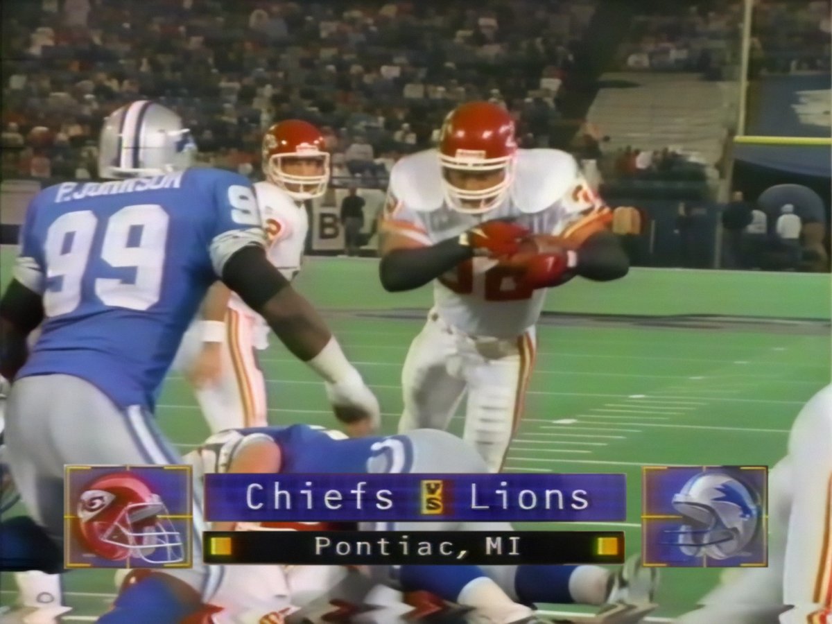 Inside the NFL - 1996 - Chiefs vs Lions - Thanksgiving