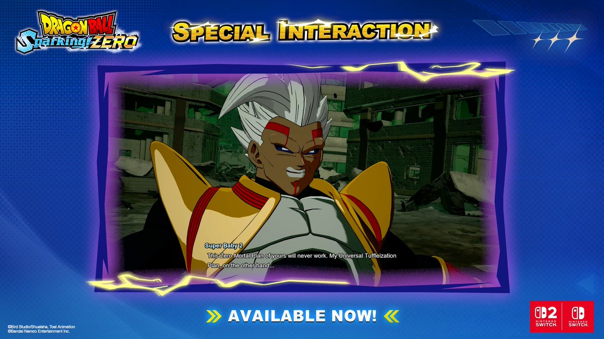 Evil evolves… Baby vs Fused Zamasu ⚡ DRAGON BALL: Sparking! ZERO available now on Nintendo Switch &amp; Nintendo Switch 2!