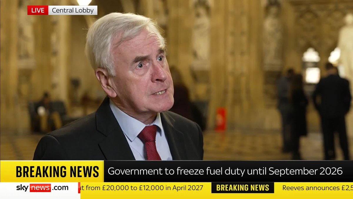 Has the budget helped or hindered the prime minister and chancellor? Sky's Jon Craig asks former shadow chancellor John McDonnell what he thinks. Read more 🔽
