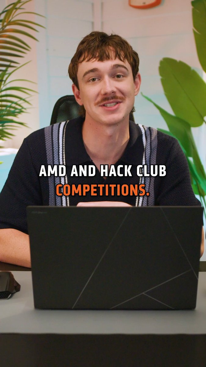We're excited to share that AMD x Hack Club are teaming up to present: Blueprint. A competition and series of hackathons for aspiring developers and builders. Check our link in bio for details. 💻