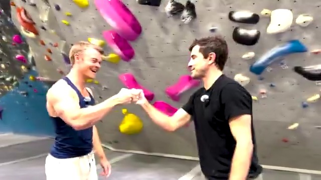just after Zipline announced their $150m contract with the US State Dept that will come with $400m of co-commitments from their African partner governments Keller Rinaudo Cliffton and I went climbing and I got destroyed. some may or may not know that he's quite good at this...