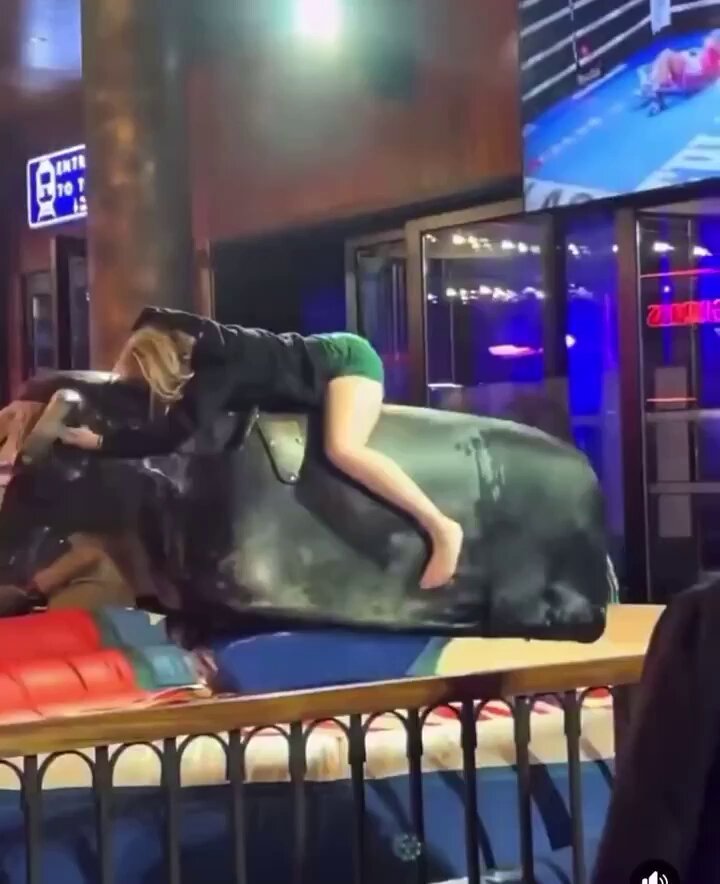 Women on mechanical bulls should be a tv show