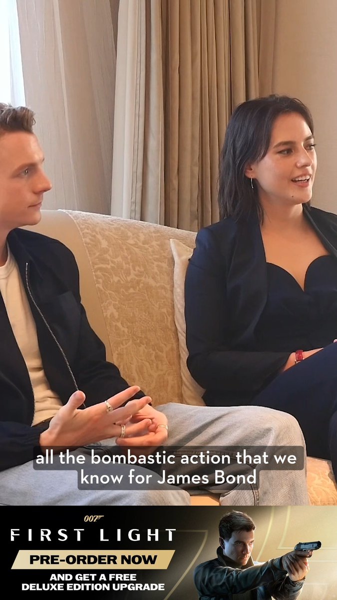 From a recording studio to locations across the globe, Patrick Gibson and Noemie Nakai share how imagination - and a lot of coffee - brought the world of #007FirstLight to life. Pre-order now and get a free Deluxe Edition Upgrade. #EarnTheNumber