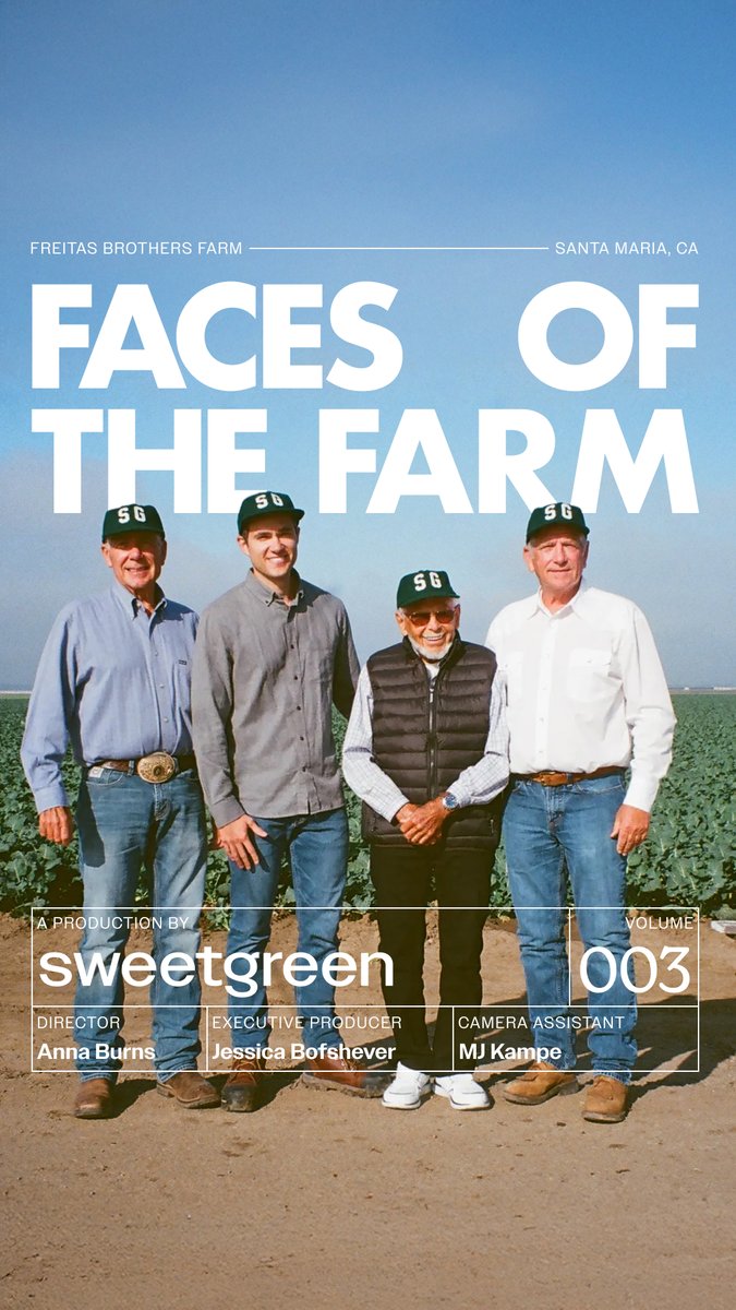 it's all about family. head to the link in our bio to watch episode 3 of 'faces of the farm' and meet the incredible family growing our cauliflower.