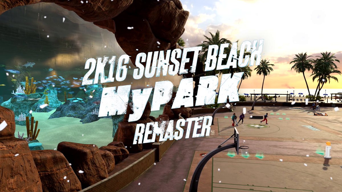 Sunset Beach is back in Season 3 🏝️ Jump into the remastered NBA 2K16 Park starting on Friday and earn a 25% REP Boost for all games played!