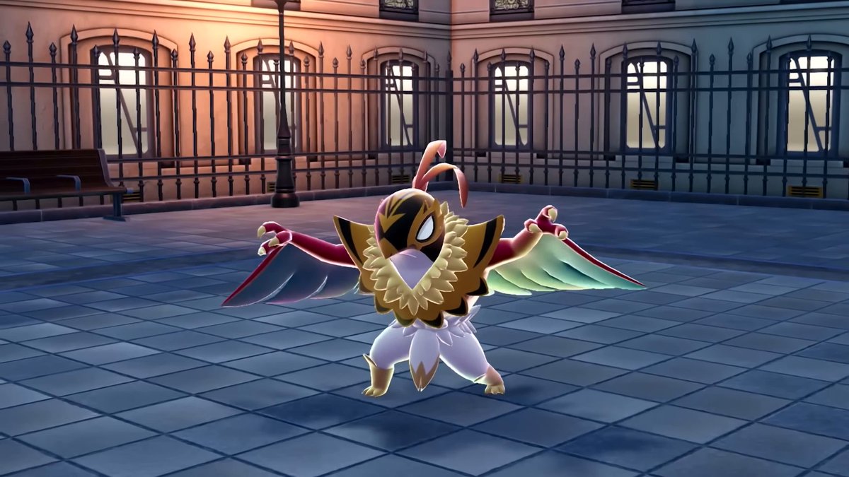 The winged wonder of the ring... MEGA HAWWWLUUUCHAAA! #PokemonLegendsZA