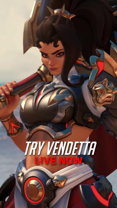 Vendetta did NOT come to play games 😤⚔️ See what Vendetta’s like on the battlefield before hopping into her Hero Trial NOW - Dec 1 and don’t miss the Season 20 Trailer dropping Dec 2 at 9am PT 💥