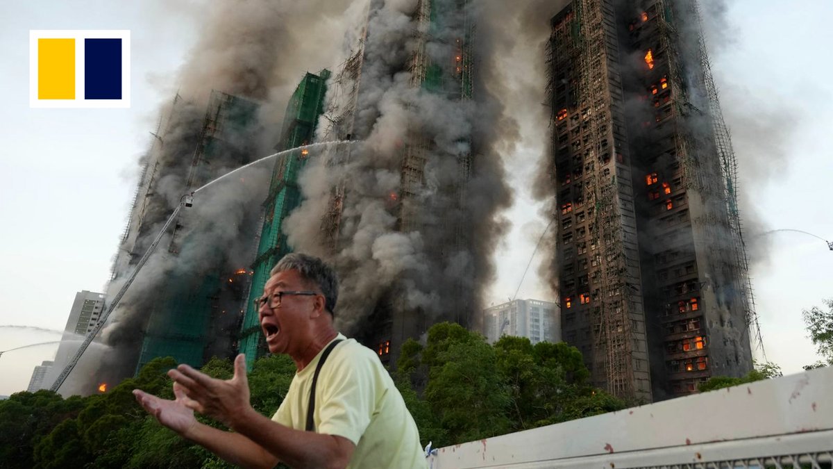 At least 36 people, including a firefighter, have been killed and at least 29 others injured and 279 still missing in a massive fire in Hong Kong's Tai Po neighbourhood. Go to to follow our free, live coverage. #hongkong #taipofire #taipo