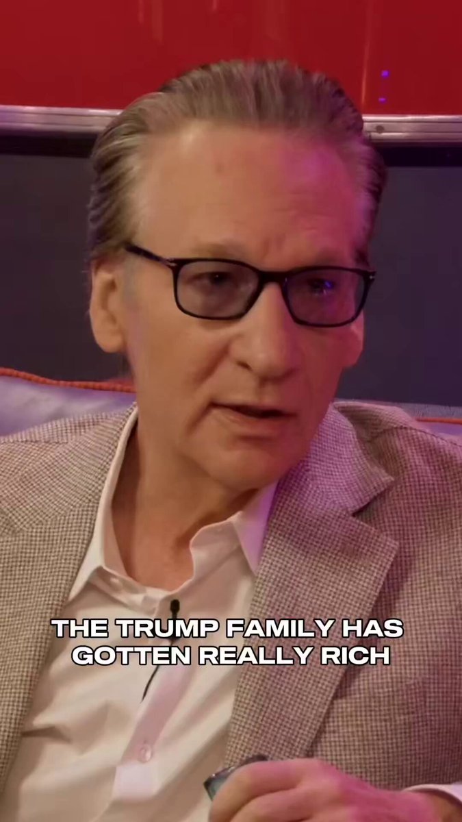 Maher: The Trump family has gotten really rich this first year in the White House. Lara Trump: And why is that? Maher: Because they’re doing things…like starting a crypto company where people can funnel money and we don’t know how it comes Lara Trump: Want to know why my family got into cryptocurrency? It was because we were debanked…look at what they did to the Trump Organization. Look what they did to my father-in-law.