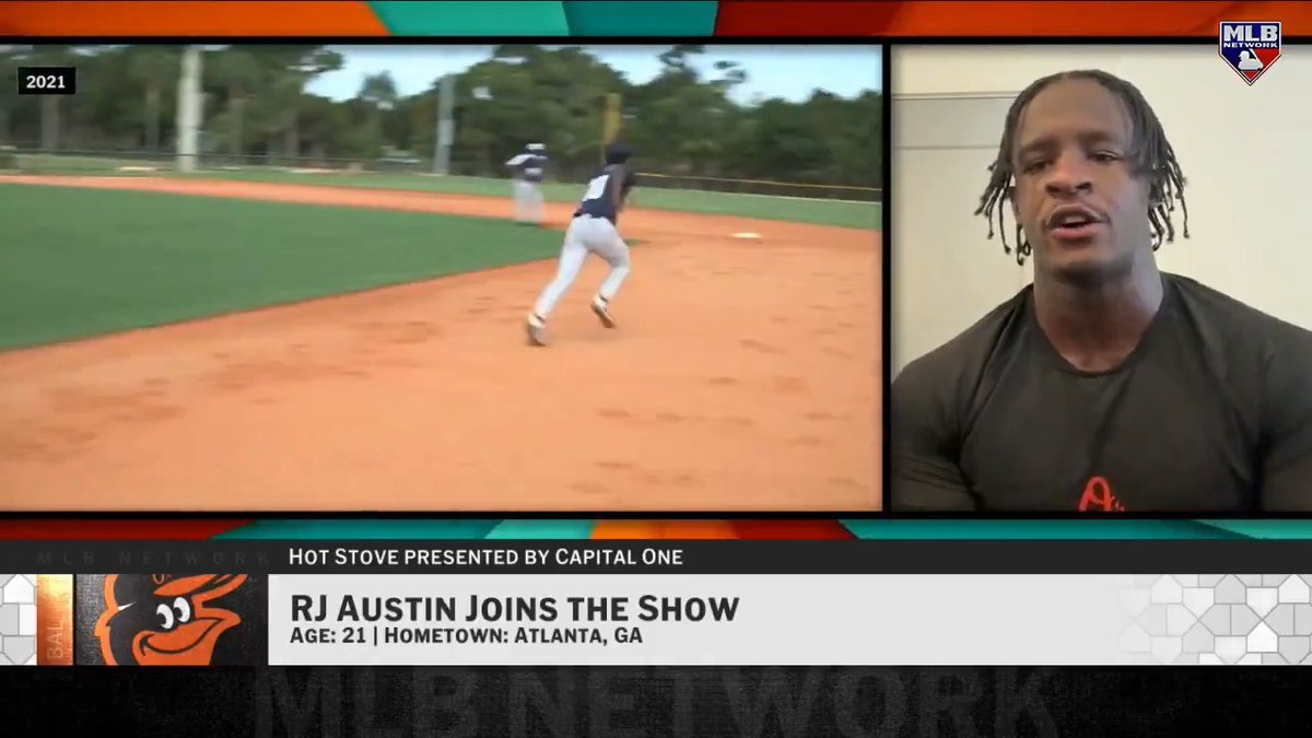 From Atlanta to Vanderbilt Baseball to the Baltimore Orioles, Rj Austin has always been putting in the work 💪 The Orioles' 3rd round pick from last year spoke on his development as a player, experience at MLBDevelops events and work ethic.