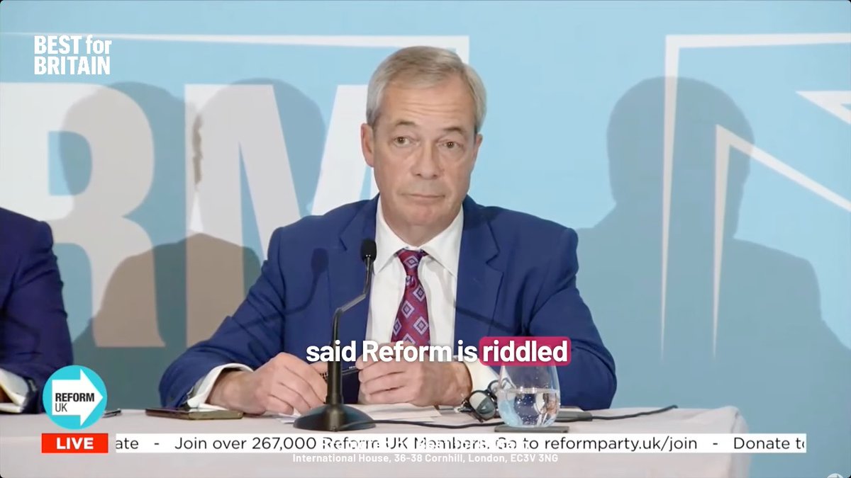 "Did UKIP have a problem with an MEP who clearly was corrupt? Yes, it did." "Did he join Reform? Very briefly in Wales? He did." "I can't investigate UKIP in the European Parliament in 2018. How do I do that?" Someone doesn't seem keen on an investigation...