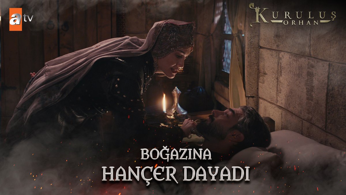 Boğazına hançer dayadı⚔️ "Ölmedim, korkma!" #KuruluşOrhan atv
