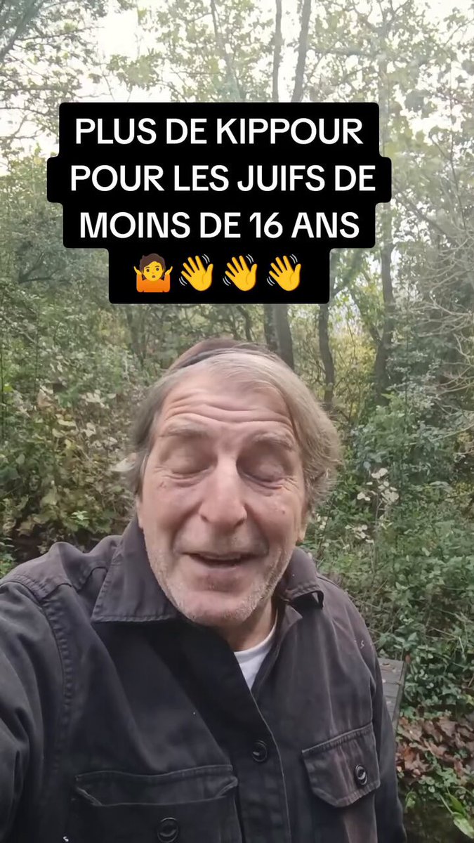 🚨🇫🇷✡️ Un homme de confession juive réagit à l’interdiction du jeûne pour les moins de 16 ans, exprimant sa préoccupation concernant le jeûne de Kippour, une obligation religieuse pour les Juifs à partir de l’âge de 13 ans.