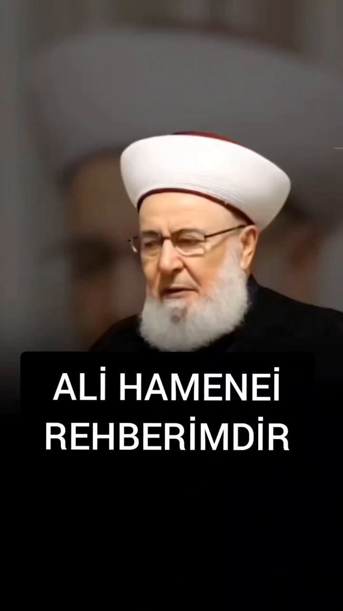 Ehli Sünnet Alimi Şeyh Gazi Henine; "İtikatim budur ki, bir Şafii olarak söylüyorum ki; Seyyid Ali Hamanei bütün İslam ümmetinin Rehberidir.." #iran