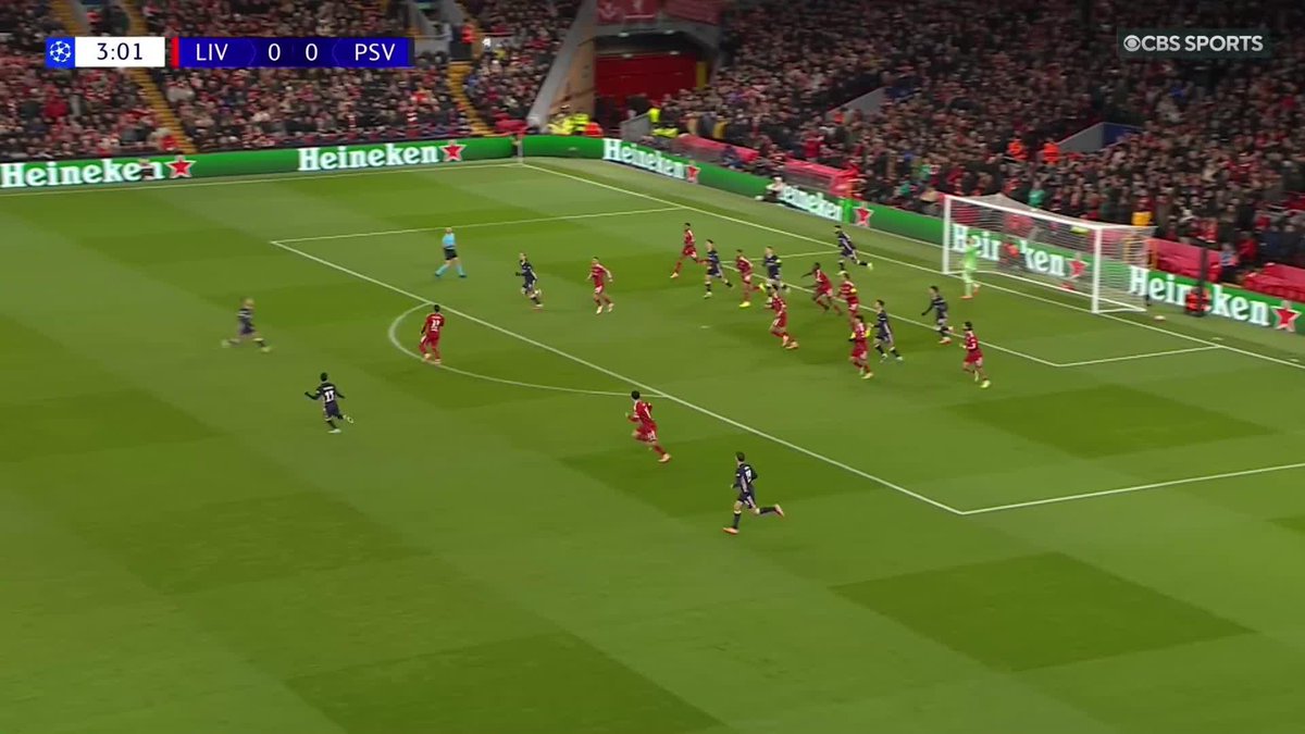 Liverpool are in trouble again 😳 Virgil van Dijk with a flailing hand in the box and Ivan Perišić converts from the spot!