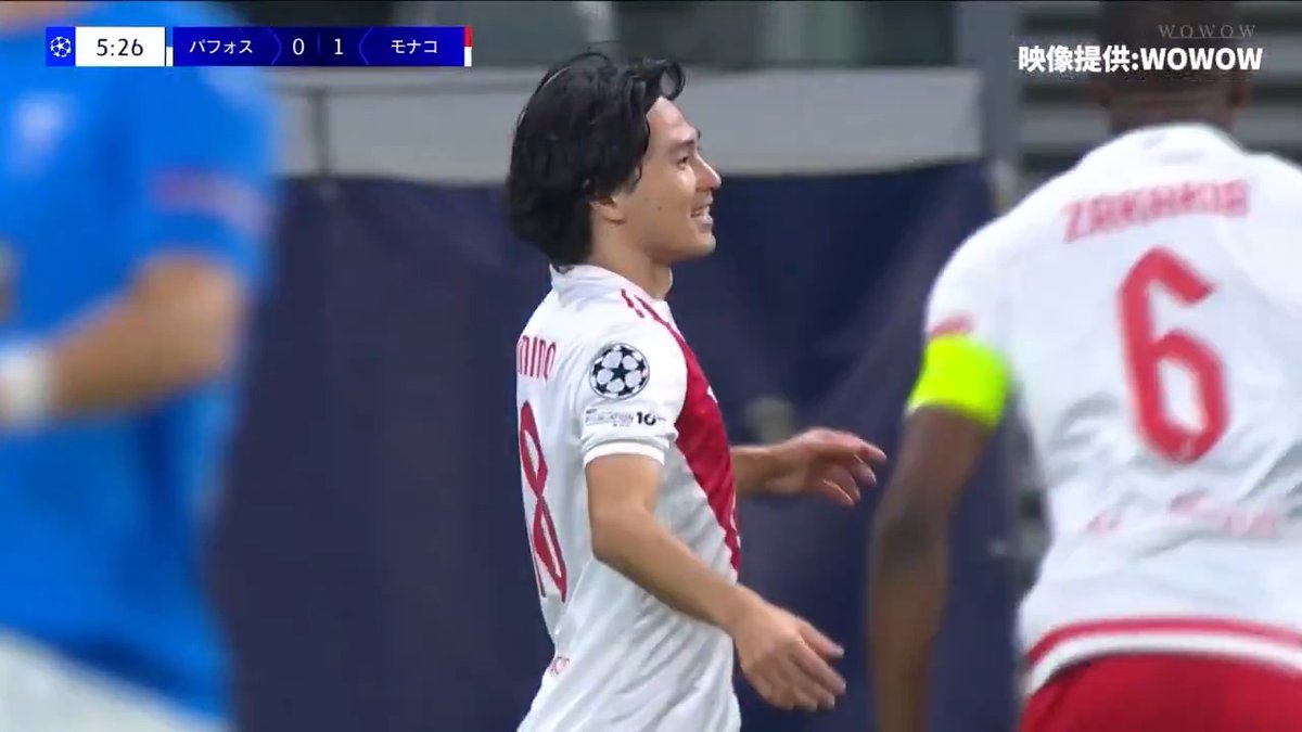 🇫🇷 南野拓実が今季CLで初ゴール ボックス右深くから右足ダイレクトで今季公式戦3点目。自身が持つCLの日本人最多得点記録を「6」に更新。 ABEMAでWOWSPOに登録して 世界最高峰のスポーツを楽しもう! [PR] ABEMA de WOWSPO / WOWSPO で生中継：