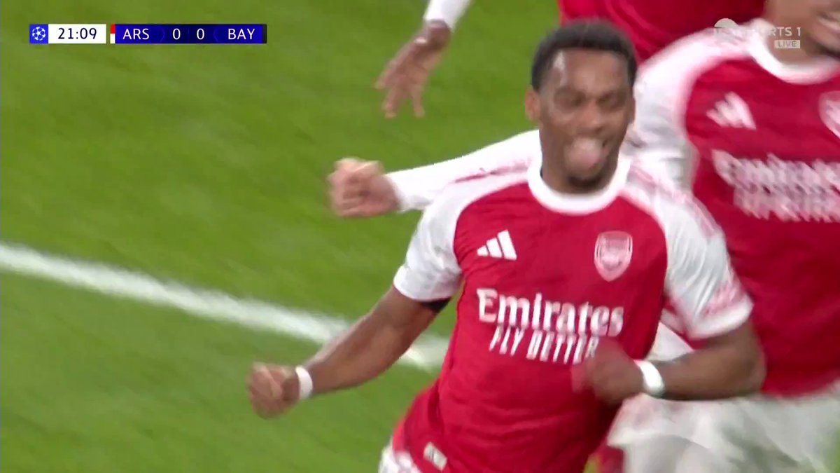 No Gabriel. No problem. Jurrien Timber gives his side the lead from another well worked set piece ๐ฅ TNT Sports & discovery+ UK