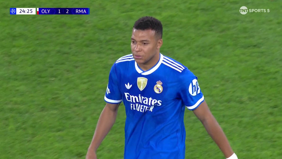 Well, that was a quick turnaround 😅 Kylian Mbappe gets his 2nd in as many minutes as he heads home Guler's pinpoint cross to make it 2-1! TNT Sports & discovery+ UK