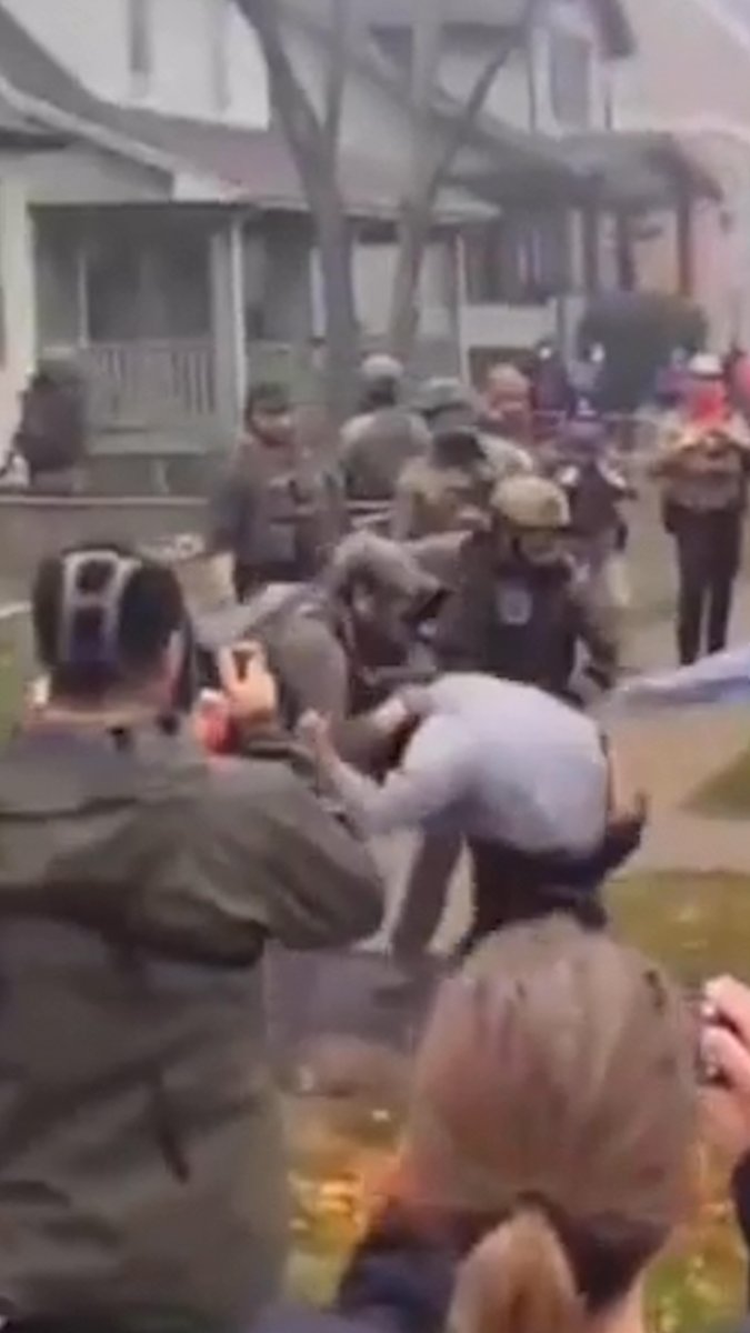 As ICE raided a St. Paul, MN neighborhood, local immigrant rights groups and community members quickly mobilized to shield their neighbors from kidnappings — and were met with tear gas and pepper spray.