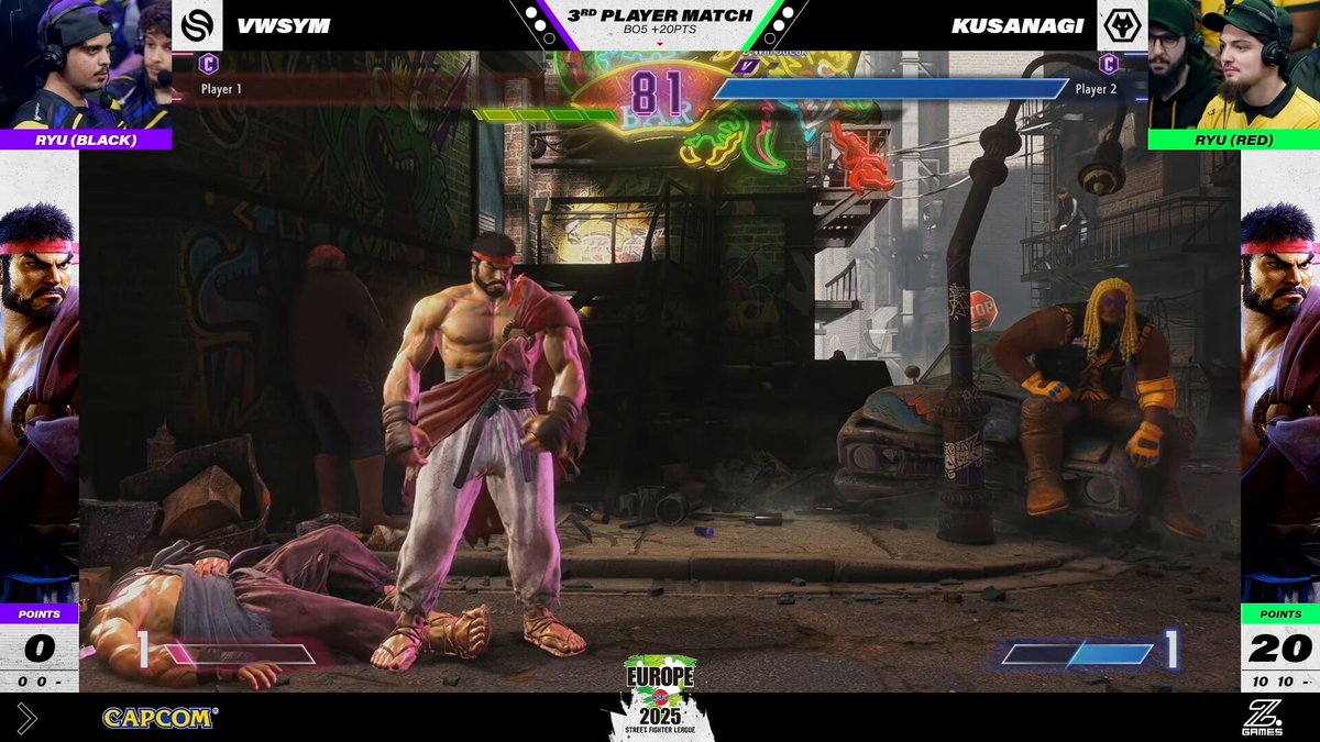 WHAT A SET! Kusanagi emerges victorious for Wolves Esports! #SFLEUROPE2025