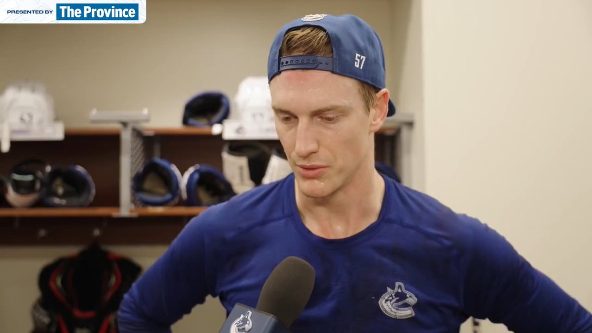 “We just need to keep building off the good stuff and trying to get more consistent with it.” 🗣️ Hear from Tyler Myers ahead of tonight's game versus the Ducks. #Canucks | The Province