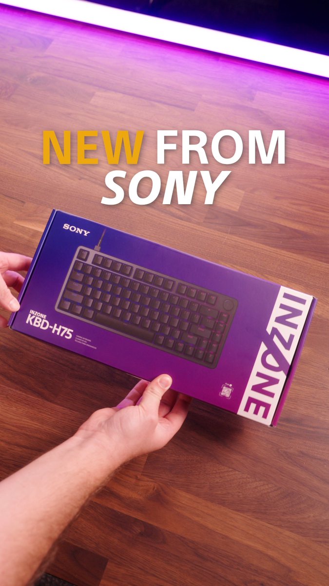 Every keystroke, perfectly tuned. This season, elevate your play with the INZONE KBD-H75 Keyboard! Now $20 off till 12/1! Get it before it's gone!