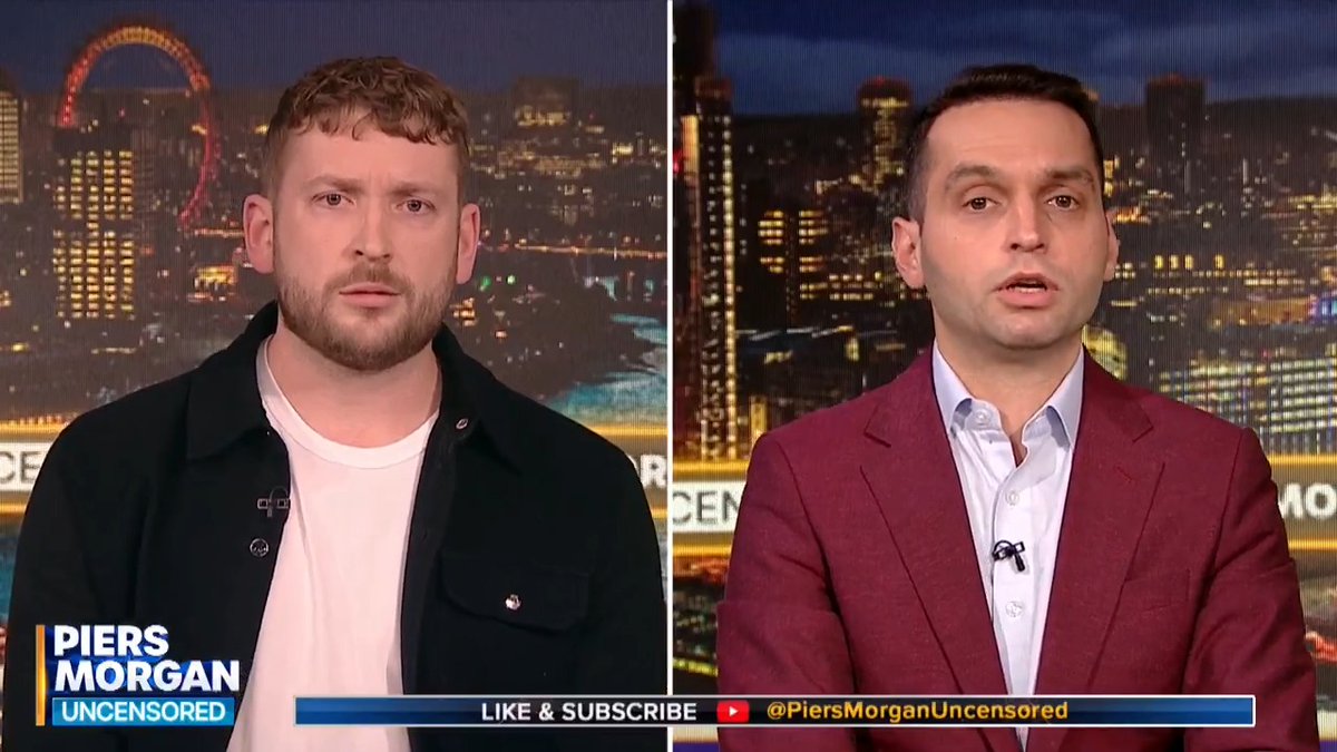 "Should we deport people who want Sharia law?" Konstantin Kisin and Oli Dugmore discuss immigration and national identity. Watch more 👇 📺 Piers Morgan | Konstantin Kisin | Oli Dugmore