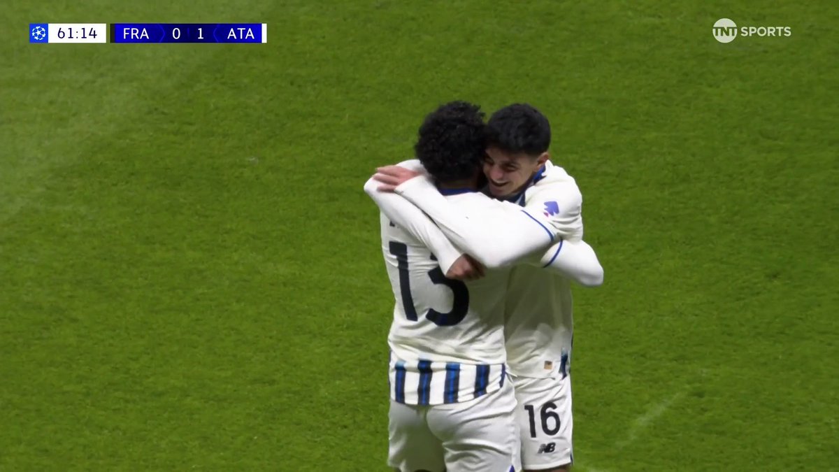 Éderson quickly adds a second goal for Atalanta inside two minutes of the first ⚡️ TNT Sports & discovery+ UK
