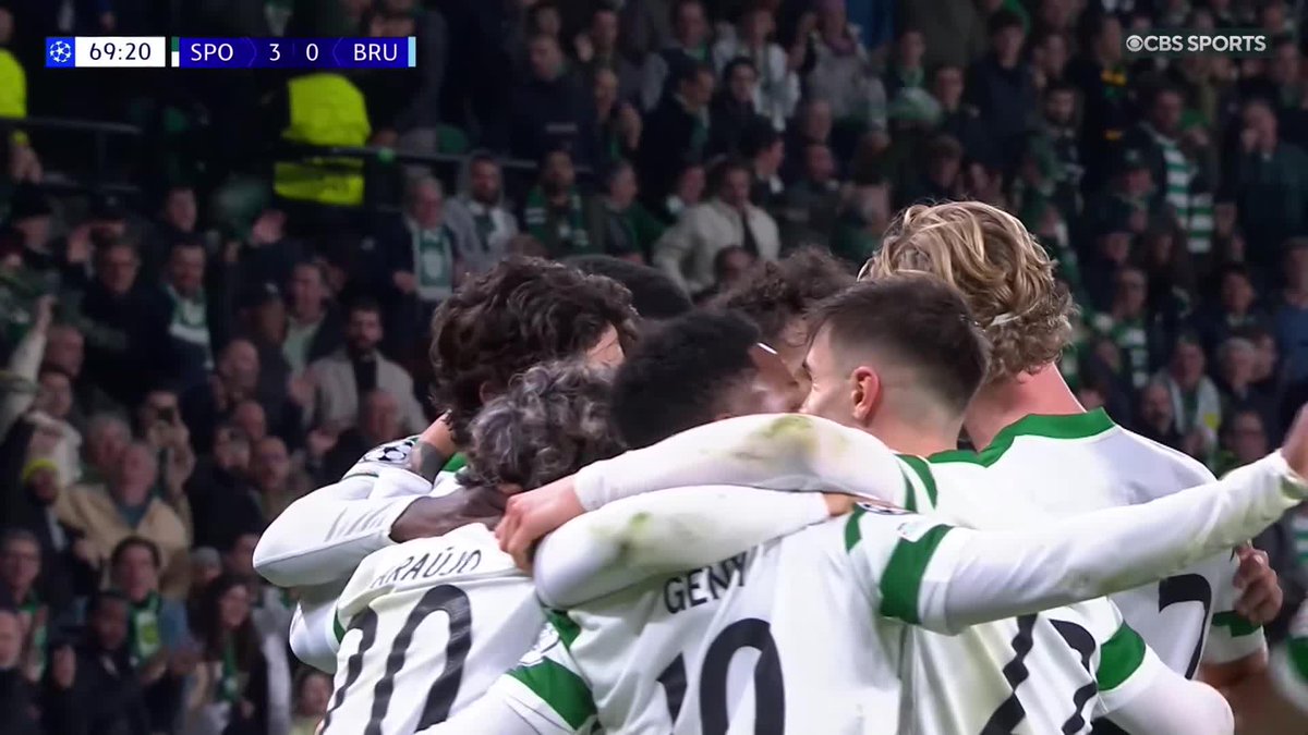 Francisco Trincão slots it home with a one-touch finish! 💫