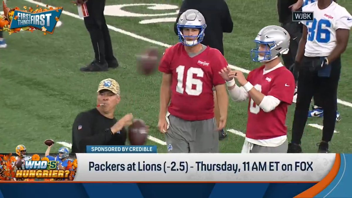 .Chris Broussard thinks the Lions need a win more than the Packers tomorrow: “I think they’re surprised that they’ve fallen off a little bit… They’re not close to what they used to be. I think they need this to kind of get their swagger back.”