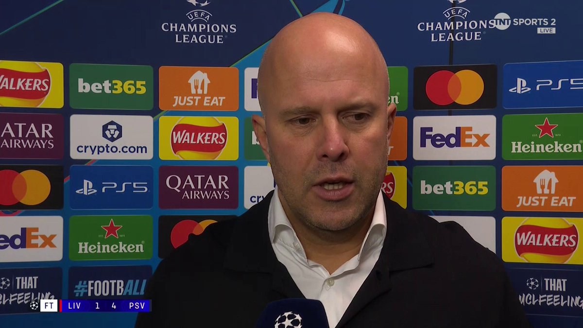 "The emotions are very negative!" Arne Slot reflects on Liverpool’s latest defeat at Anfield. 🎙️ Emma Dodds | TNT Sports &amp; discovery+ UK