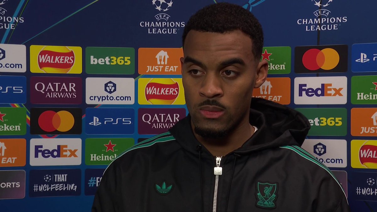 "Angry that we lost!" Ryan Gravenberch admits the second half “went really wrong” for Liverpool. 🎙️ Emma Dodds | TNT Sports & discovery+ UK
