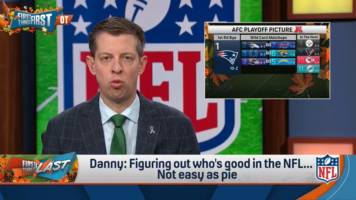 Football is usually a safe conversation topic on Thanksgiving, but not this year, according to Danny Parkins: “Maybe this year we should stick to politics. Seriously, have we ever known less at this point in the year?”